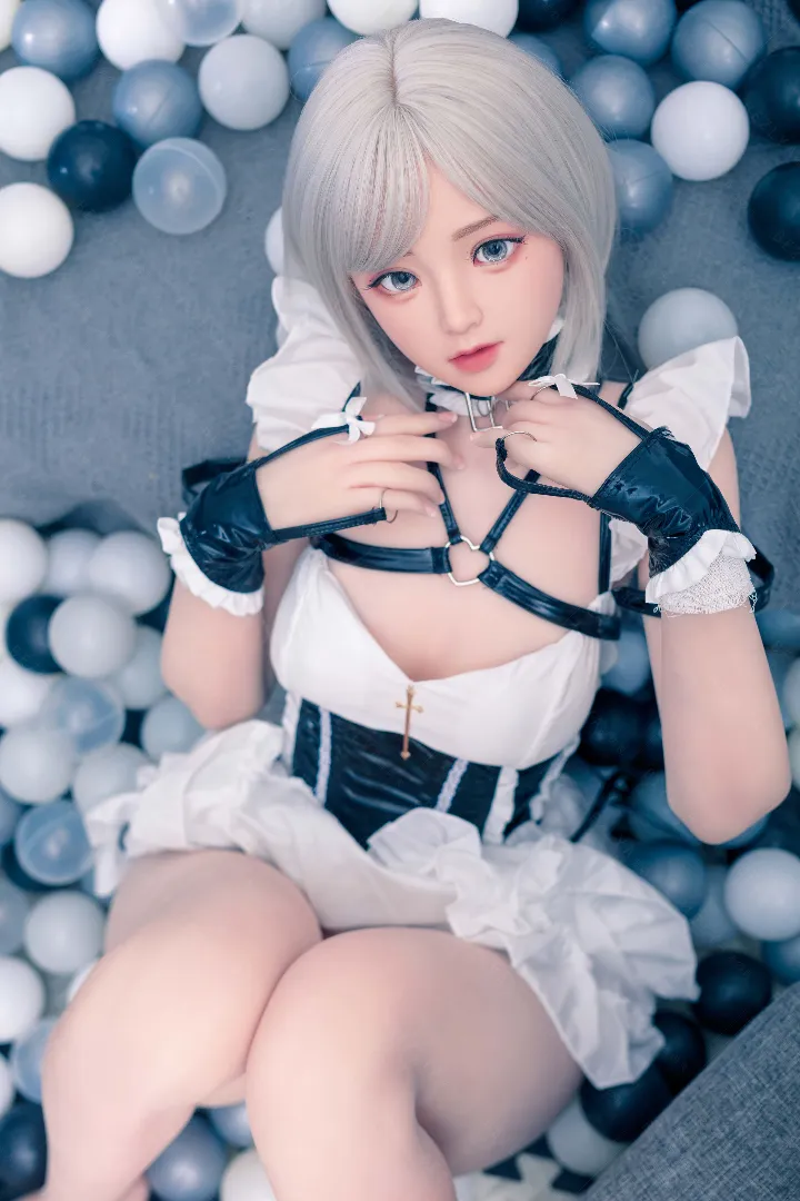 155cm (5ft1) Aカップ 可動式ジョー ハイブリッドラブドール linlan
